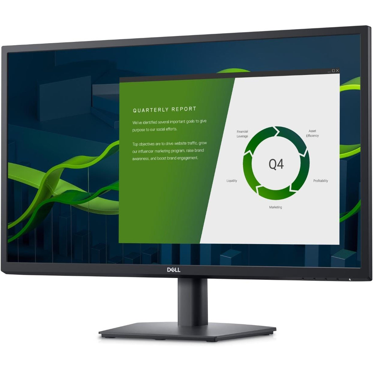 Dell E2722H 27-inch 1920 x 1080p FHD 16:9 60Hz 5ms IPS LED Monitor 210-BBRO