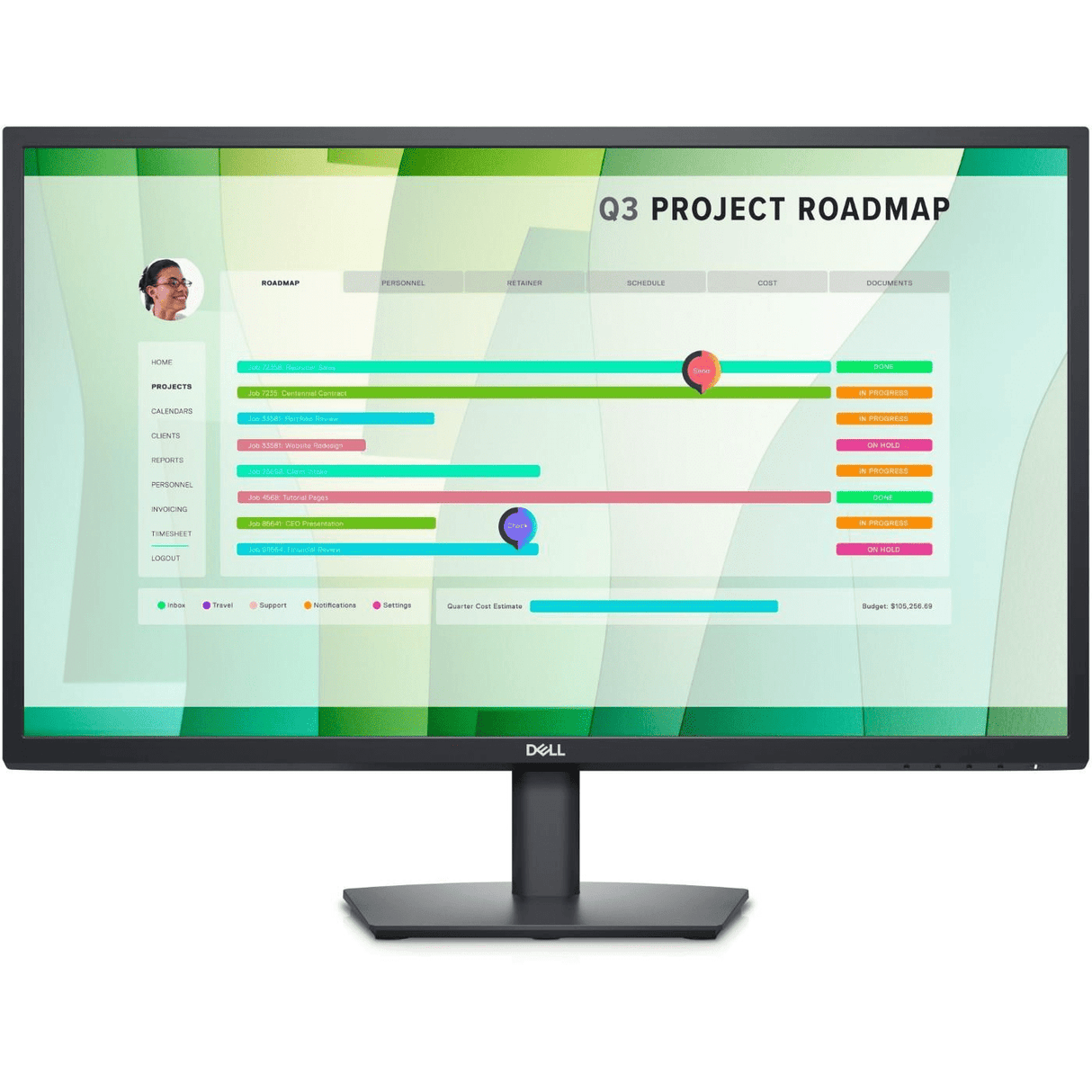 Dell E Series E2723HN 27-inch 1920 x 1080p FHD 16:9 60Hz 5ms IPS LCD Monitor 210-BDRK