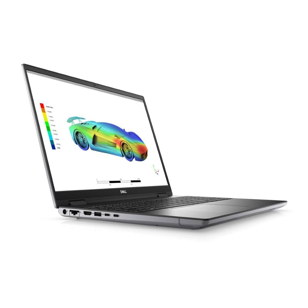 Dell Precision 7670 16-inch FHD+ Mobile Workstation Laptop - Intel Core i7-12850HX 512GB SSD 16GB RAM GeForce Quadro RTX A1000 Win 10 Pro