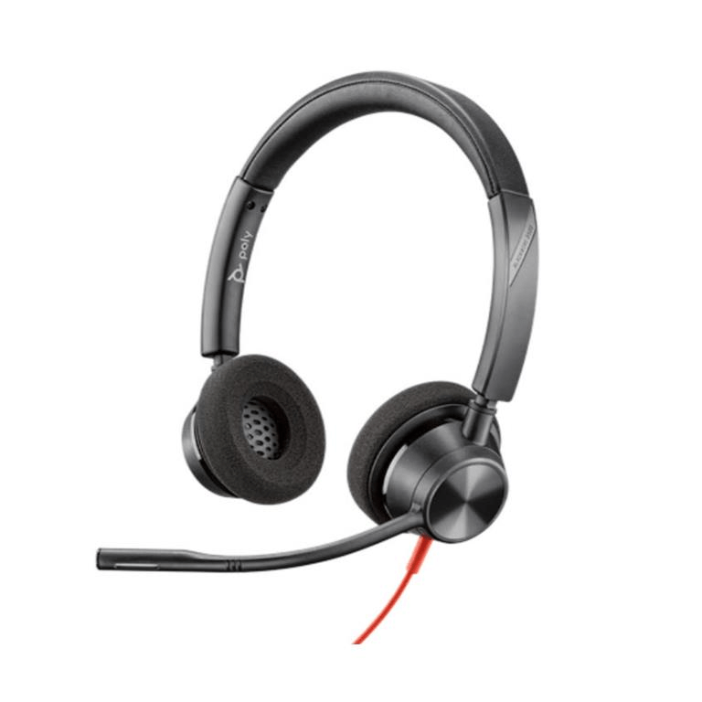 Poly Blackwire 3320 Wired USB-A Headset 213934-01