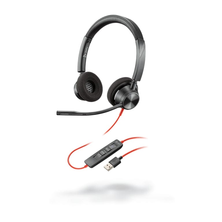 Poly Blackwire 3320 Wired USB-A Headset 213934-01