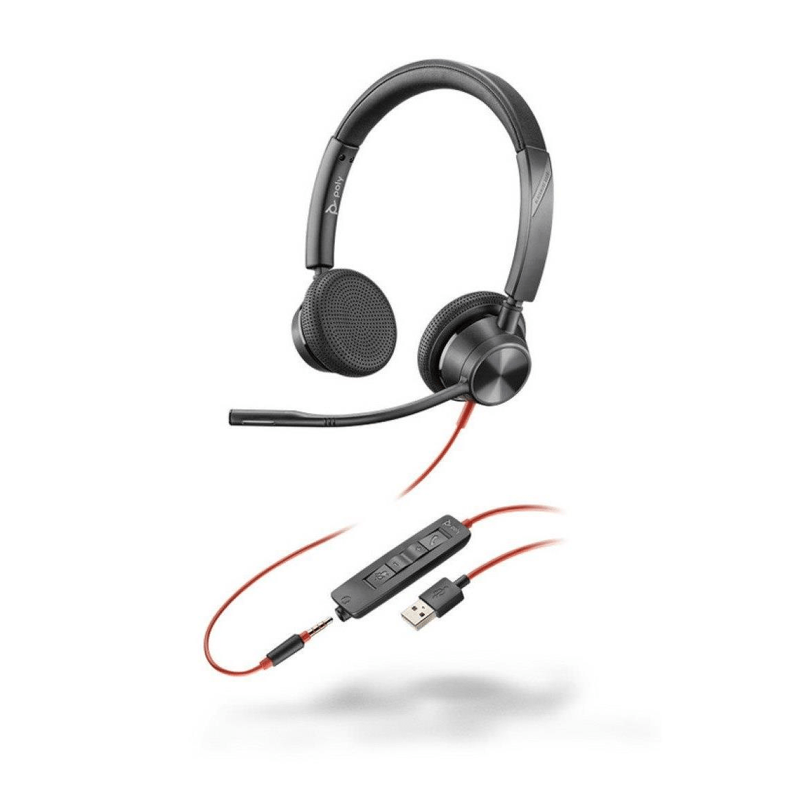 Poly Blackwire 3325 USB-A Headset 213938-01