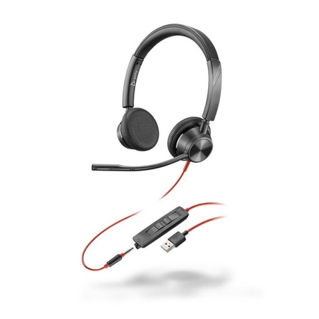 Poly Blackwire 3325 USB-A Headset 213938-01