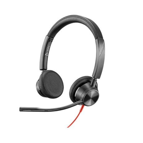 Poly Blackwire 3325 MS Teams Wired USB-A Headset 214016-01