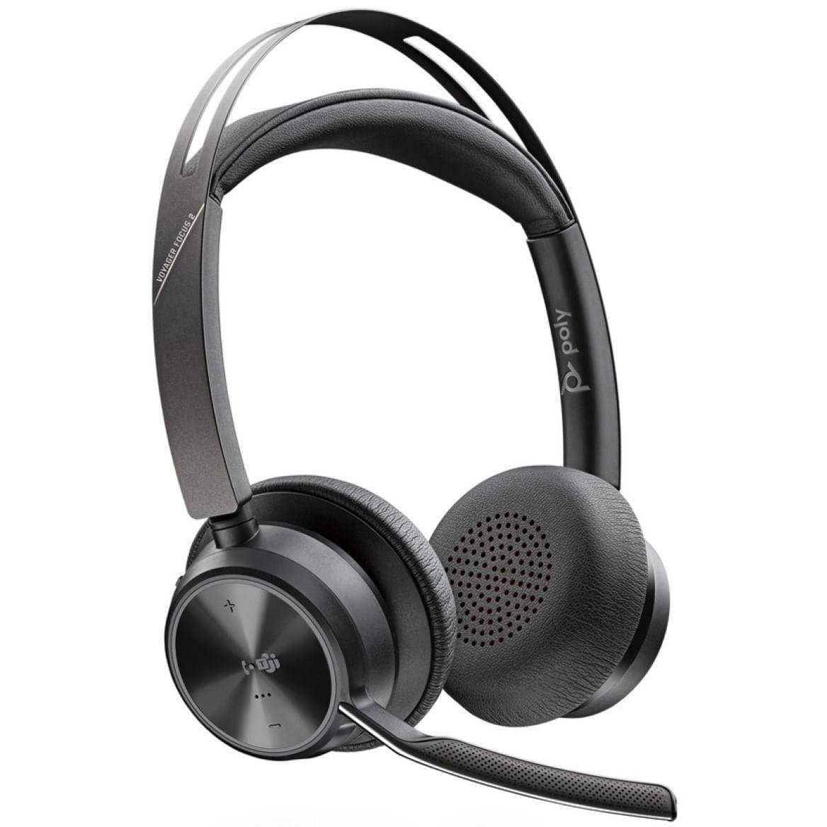 Poly Voyager Focus 2 UC Headsets with Changing Stand 214433-02