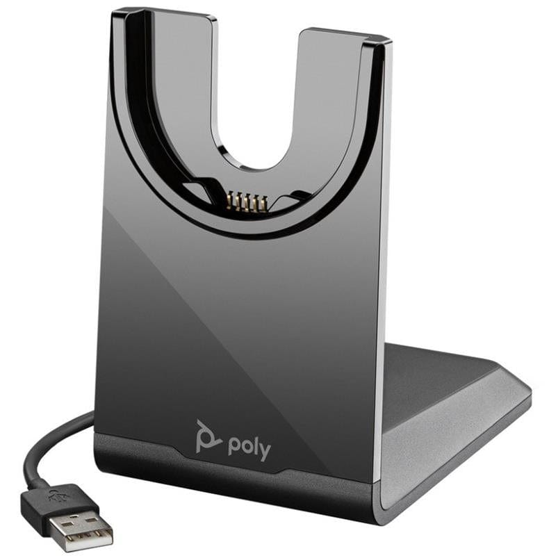 Poly Voyager Focus 2 UC Headsets with Changing Stand 214433-02