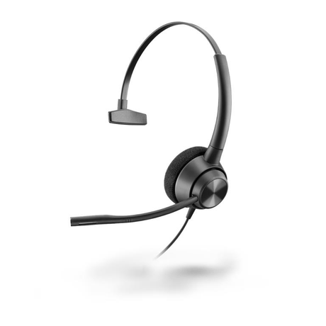 Poly Encore Pro 310 Monaural QD Headset 214572-01