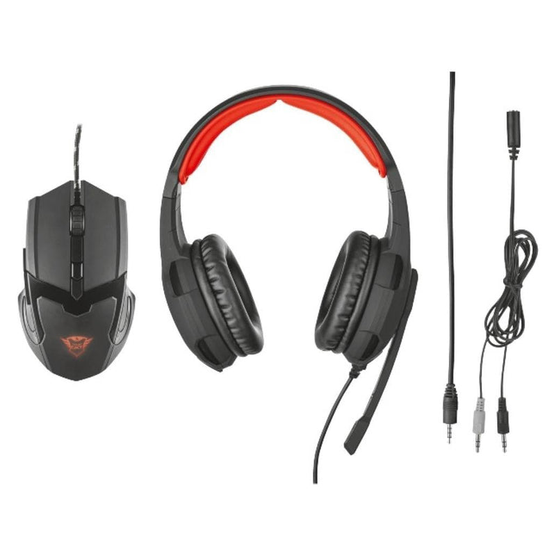 Trust GXT 784 Gaming Headset and Mouse 21472