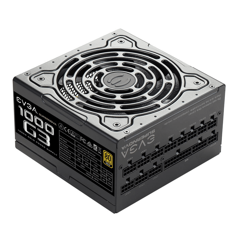 EVGA SuperNOVA 1000 G3 80 PLUS Gold 1000W 24-pin ATX Black Power Supply 220-G3-1000-X1