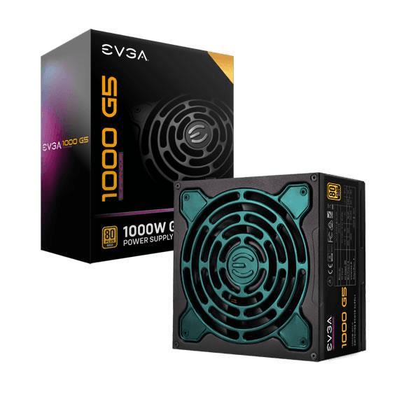 EVGA SUPERNOVA 1000 G5 80 PLUS Gold 1000W 20+4 pin ATX Black Power Supply 220-G5-1000-X1