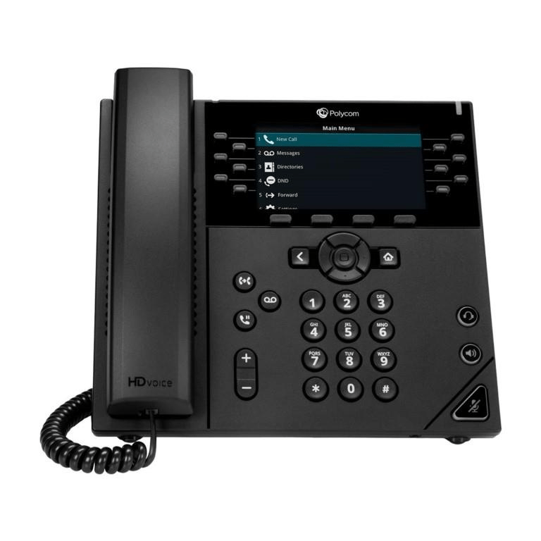 Poly VVX 450 12-line Desktop IP Phone 2200-48840-025
