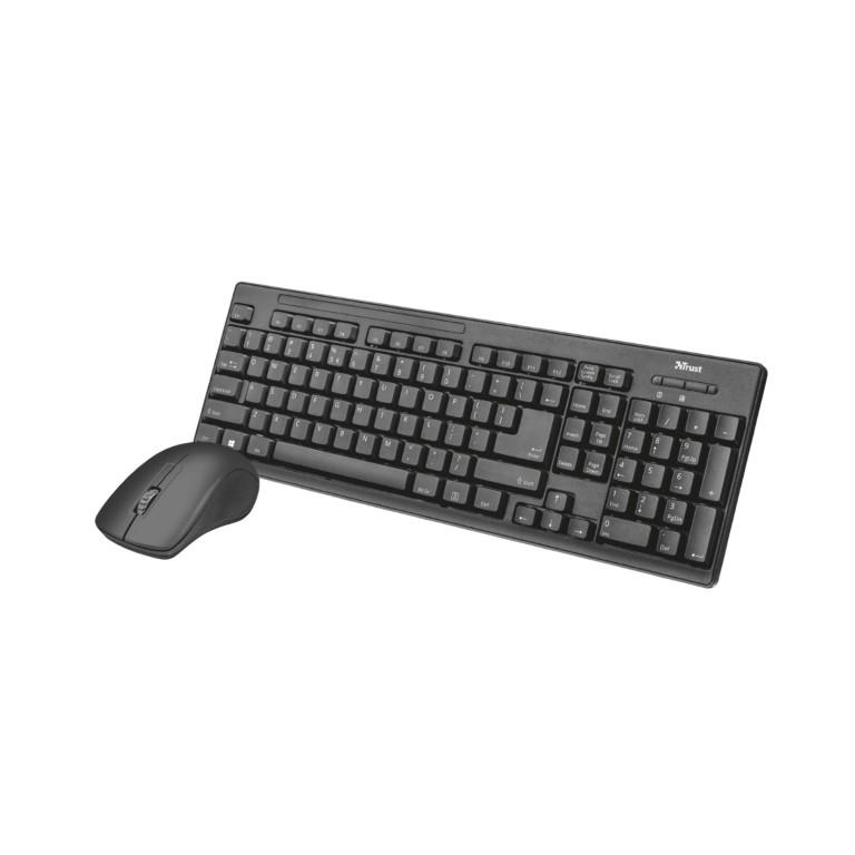 Trust Ziva Wireless Keyboard and Mouse Combo 22021
