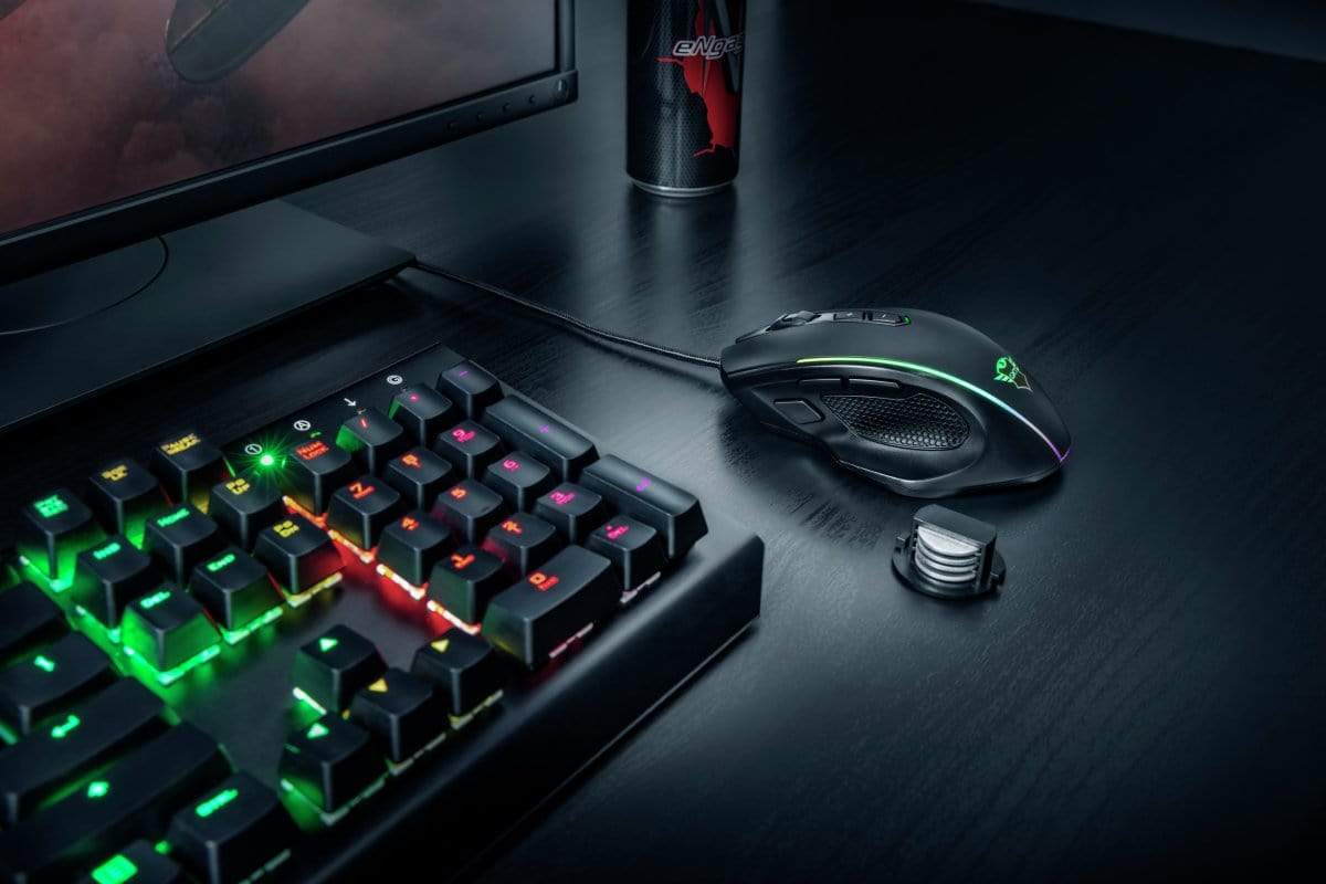 Trust GXT 165 Celox Mouse USB Type-A Optical 10000dpi Right-hand