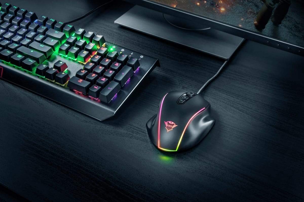 Trust GXT 165 Celox Mouse USB Type-A Optical 10000dpi Right-hand