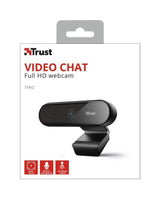 Trust Tyro Webcam 1920 x 1080 Pixels USB Black 23637