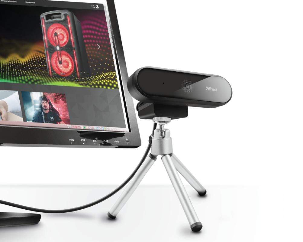 Trust Tyro Webcam 1920 x 1080 Pixels USB Black 23637