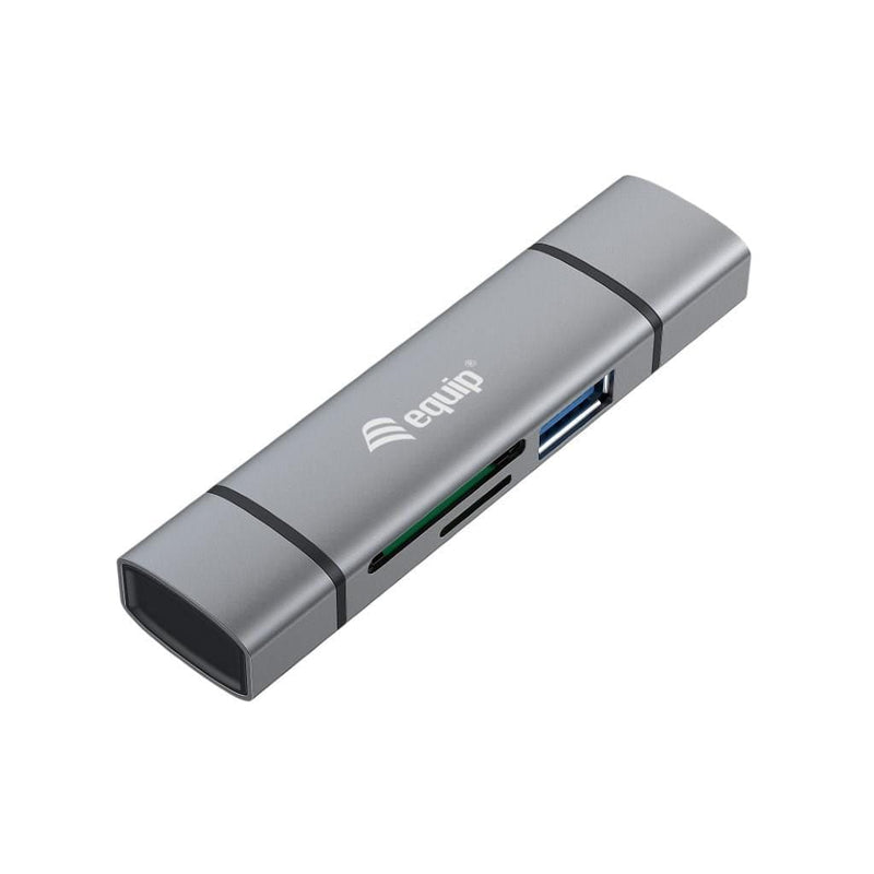 Equip Card Reader with USB 3.0 Hub 245460