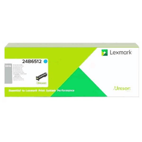 Lexmark XC8160 Cyan Toner Cartridge 50,000 Pages Original 24B6512 Single-pack 24B6512