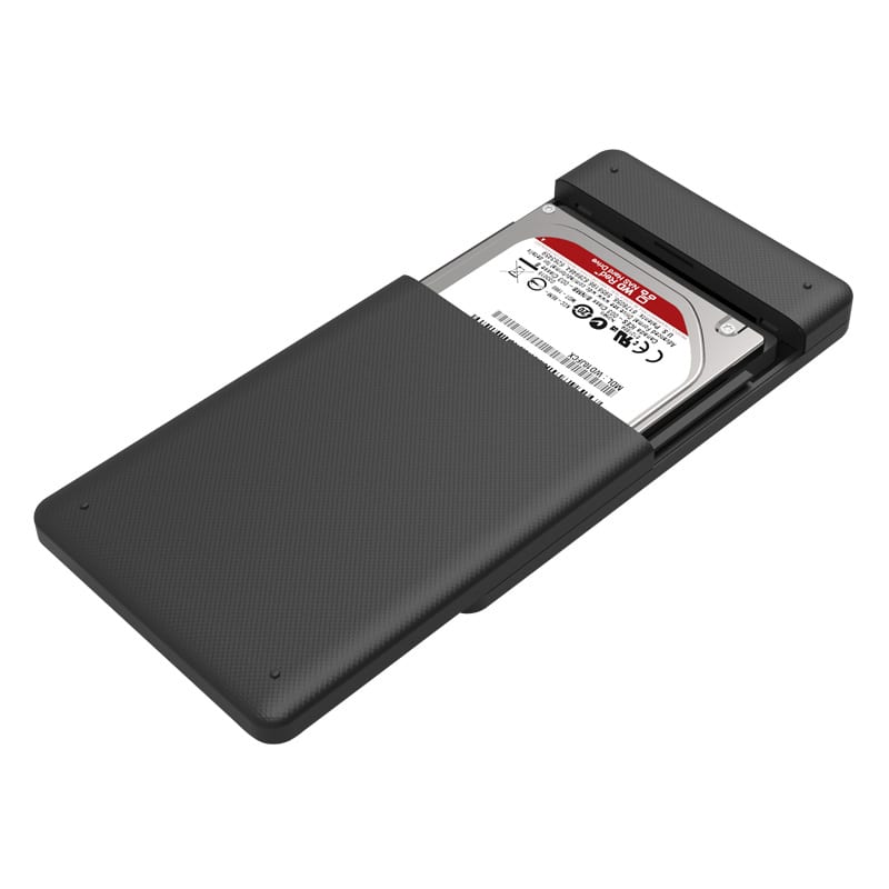 Orico 2.5-inch USB3.0 External HDD Enclosure Black 2577U3-BK-BP