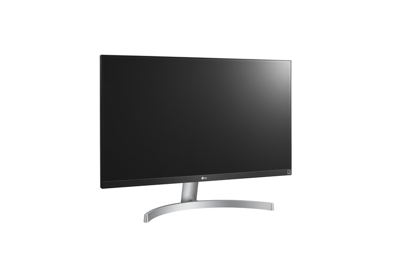 LG 27UK600-W LED display 68.6 cm (27") 3840 x 2160 pixels 4K Ultra HD Black, Silver, White