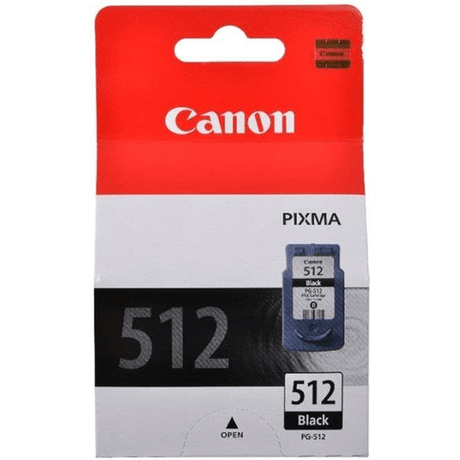 Canon PG-512 Black Printer Ink Cartridge Original 2969B007 Single-pack