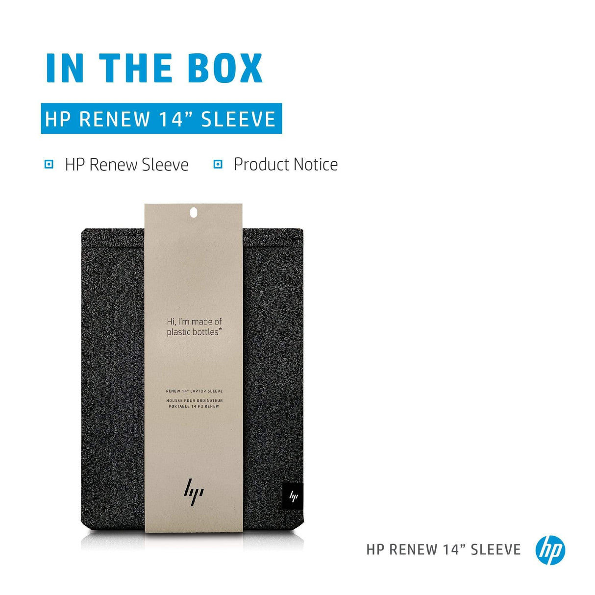 HP Renew 14-inch Notebook Sleeve 2E6V0AA