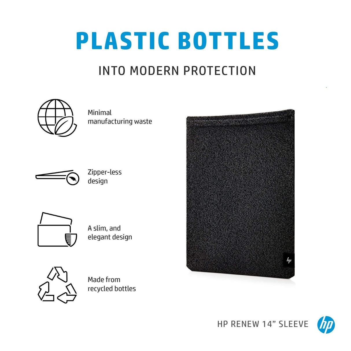 HP Renew 14-inch Notebook Sleeve 2E6V0AA