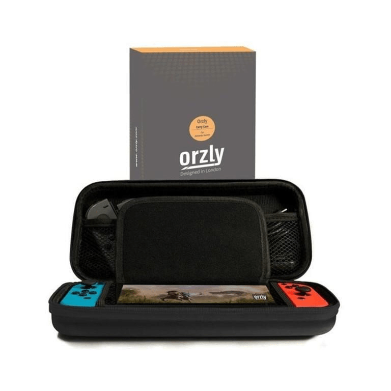Orzly Protective Carry Case Pouch for Nintendo Switch Black 2NSWORZPOUCHBLK