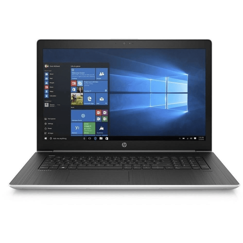 HP ProBook 470 G5 Laptop Silver 17.3-inch 1920 x 1080 Pixels 8th Gen Intel Core i5 8GB DDR4-SDRAM 1000GB HDD NVIDIA GeForce 930MX Wi-Fi 5 Windows 10 Pro 2RR89EA