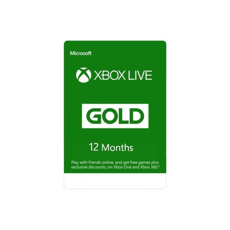 Xbox Live 12-month Gold Voucher 2RY-00127