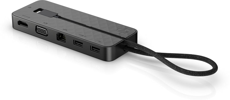 HP Spectre USB-C Travel Dock Wired USB 3.2 Gen 1 (3.1 Gen 1) Type-C Black 2SR85AA