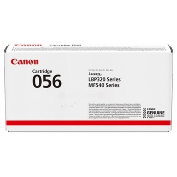 Canon 056 Black Toner Cartridge 10,000 Pages Original 3007C002 Single-pack