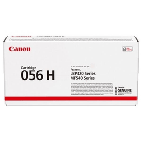 Canon 056H Black Toner Cartridge 21,000 Pages Original 3008C002 Single-pack