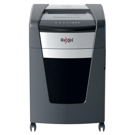 Rexel Momentum Extra P420+ Jam Free Cross Cut Paper P4 Shredder 301074