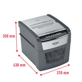 Rexel Optimum Auto Feed+ 45 Sheet Automatic Cross Cut P4 Paper Shredder