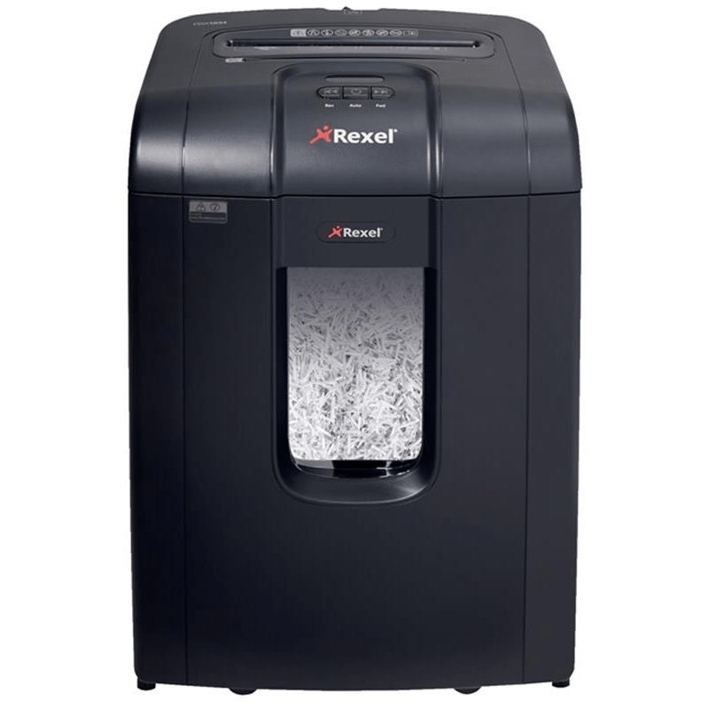 Rexel Optimum AutoFeed+ 600X Automatic Cross Cut P4 Paper Shredder 301 ...