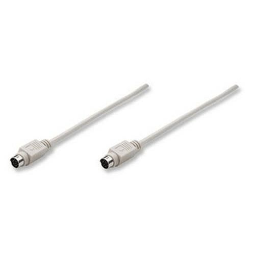 Manhattan 302548 KVM 1.8Meter Cable White 302548
