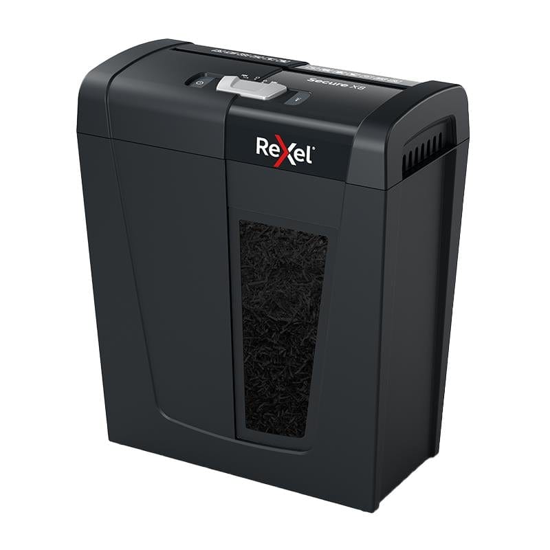 Rexel Secure X8 P4 Cross Cut Paper Shredder 303805