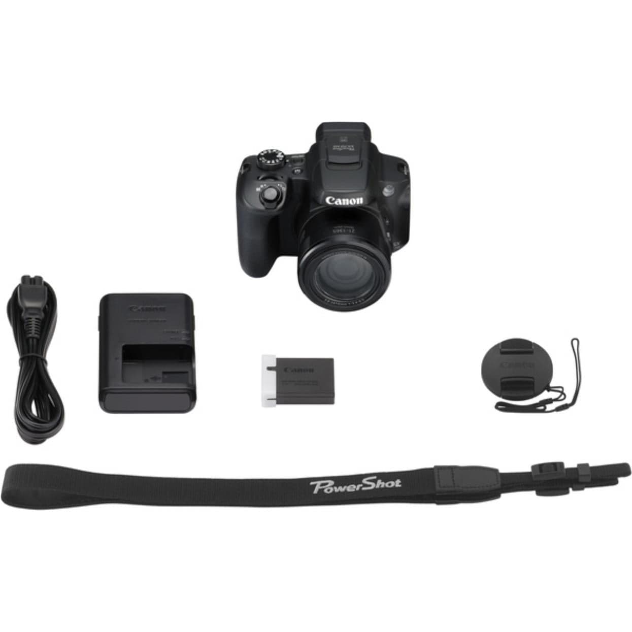 Canon PowerShot SX70 HS Bridge Camera 20.3 MP Black 3071C002