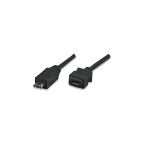 Manhattan 307239 1m Micro USB A to Micro USB Female Cable