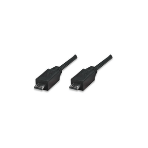 Manhattan 307482 1m Micro USB A Male to USB Micro A Male