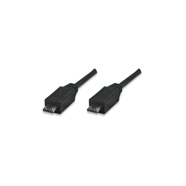 Manhattan 307482 1m Micro USB A Male to USB Micro A Male