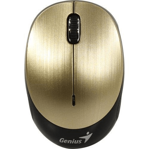 Genius NX-9000BT Bluetooth and USB Type-A Ambidextrous Mouse Gold 31030299101