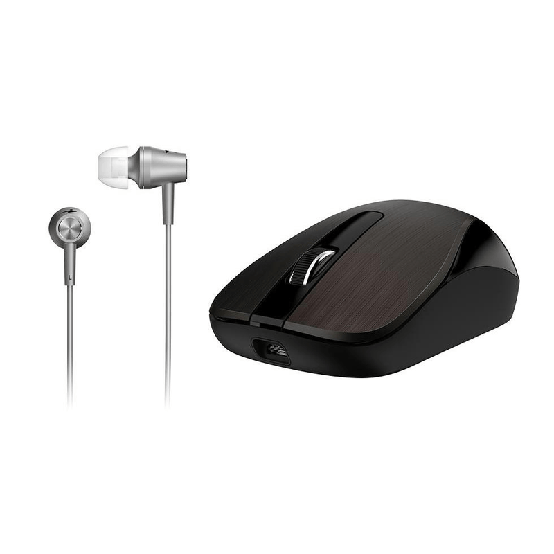 Genius MH-8015 Mouse and Headset Kit - Chocolate 31280002404