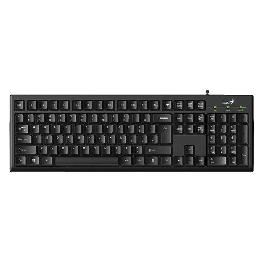 Genius smart kb-100 usb tipkovnica pogled od zgoraj