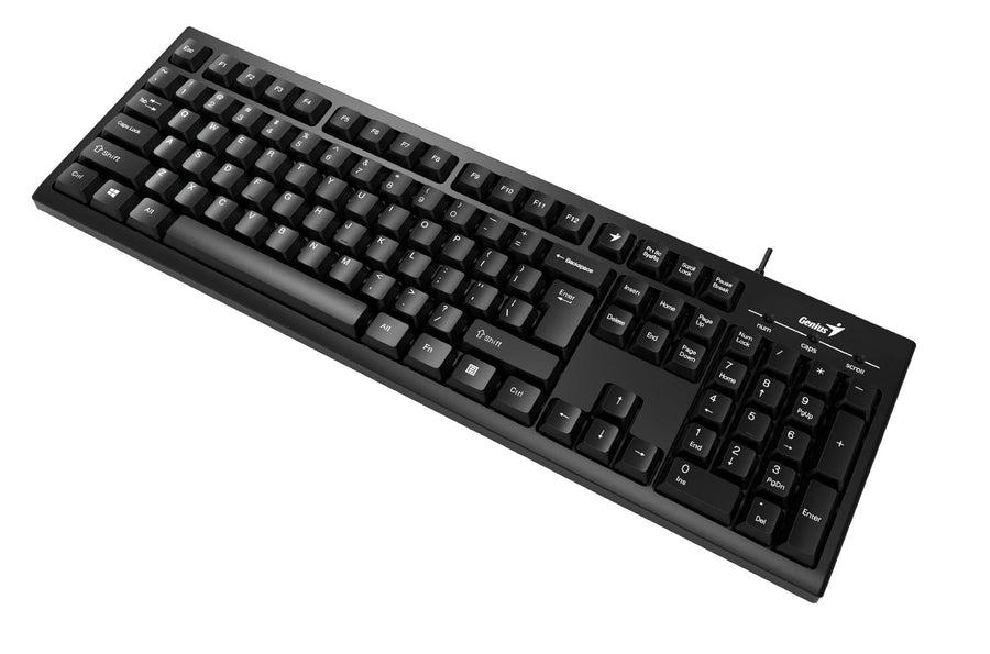 Genius smart kb-100 usb tipkovnica diagonalni pogled