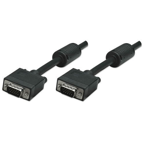Manhattan SVGA Monitor HD15 Male Cable 317757