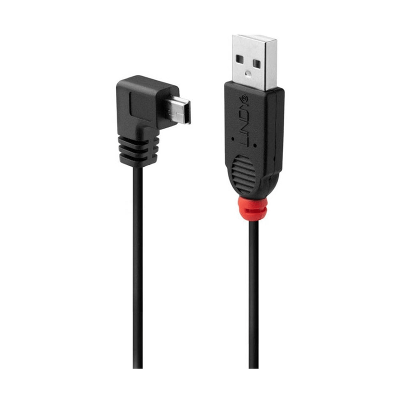Lindy USB cable 2m A Mini-USB B Black 31972