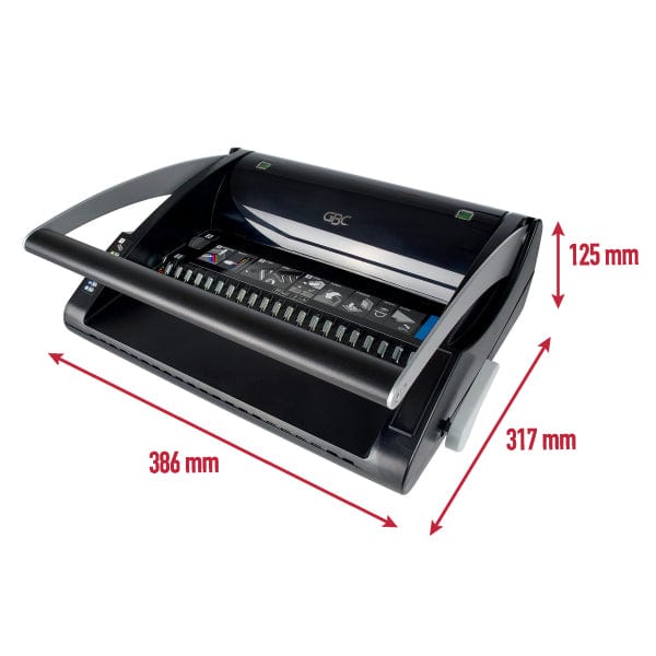 GBC CombBind C200 Binding Machine with 33-sheet Binding and 20-sheet ...