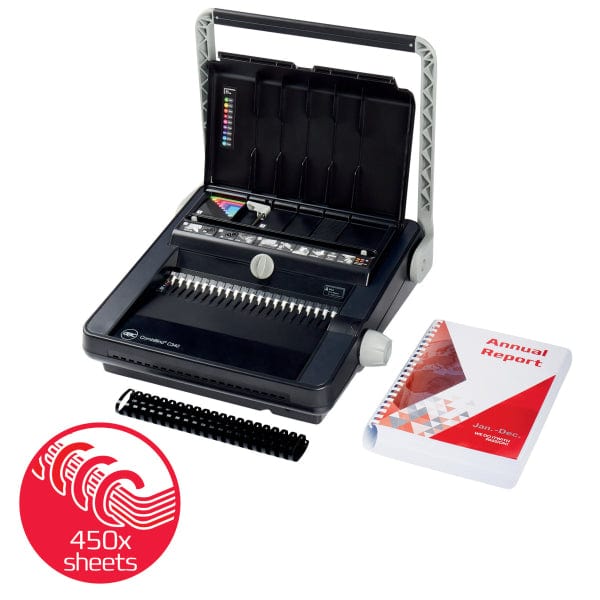 GBC CombBind C340 Binding Machine with 450sheet Binding and 25sheet